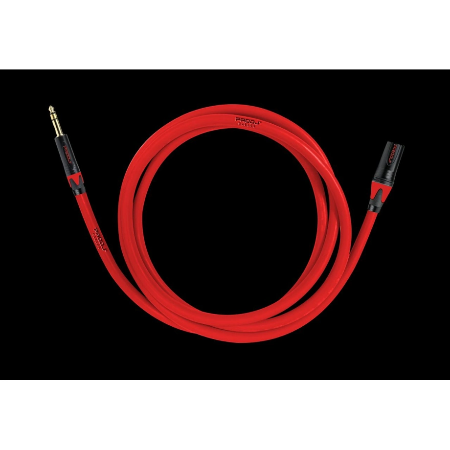 Фото №4 Комутація PRODJ Cables Gold Jack Stereo to XLR Male 3m