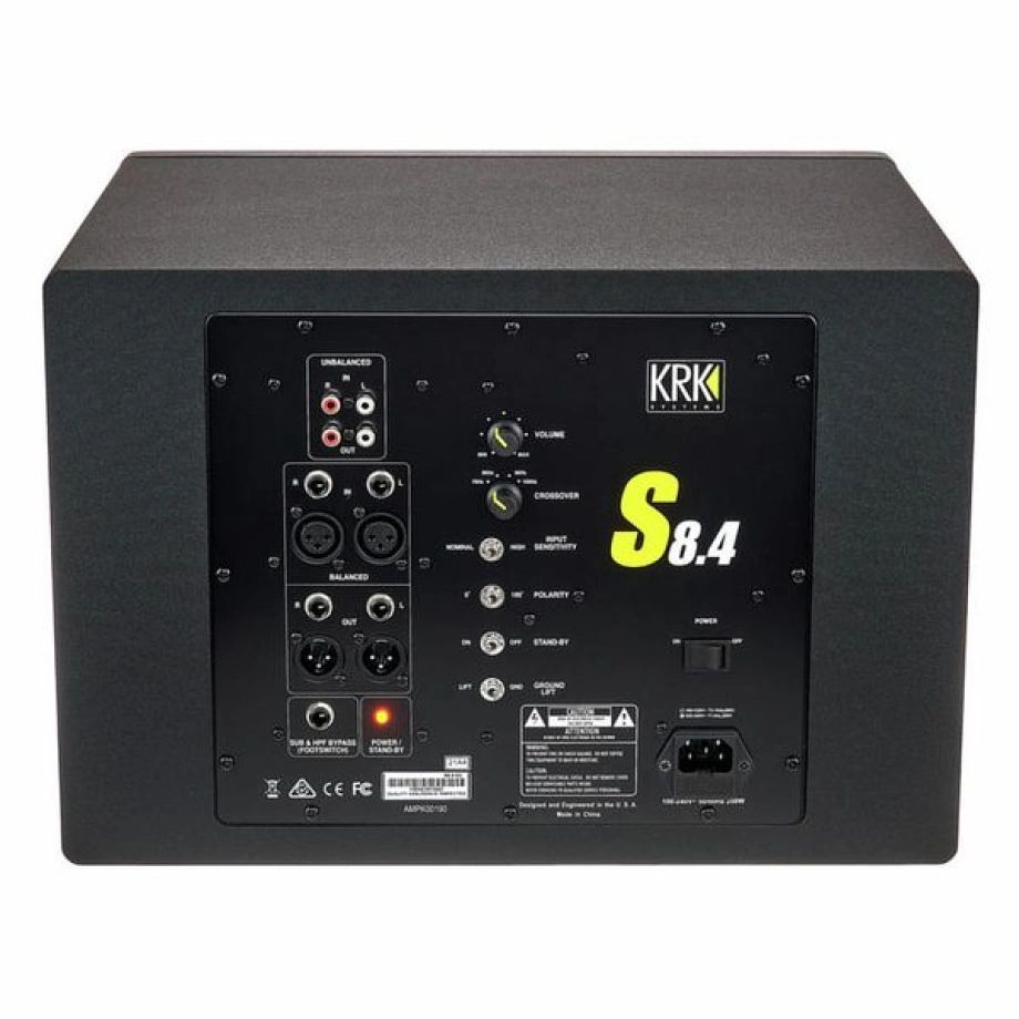 Фото №4 Студійний сабвуфер KRK S8.4