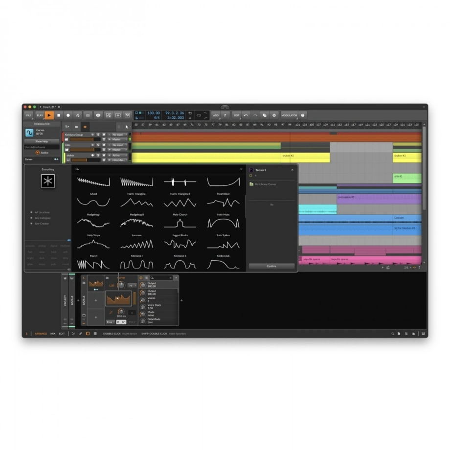 Фото №4 Програма для створення музики Bitwig Studio