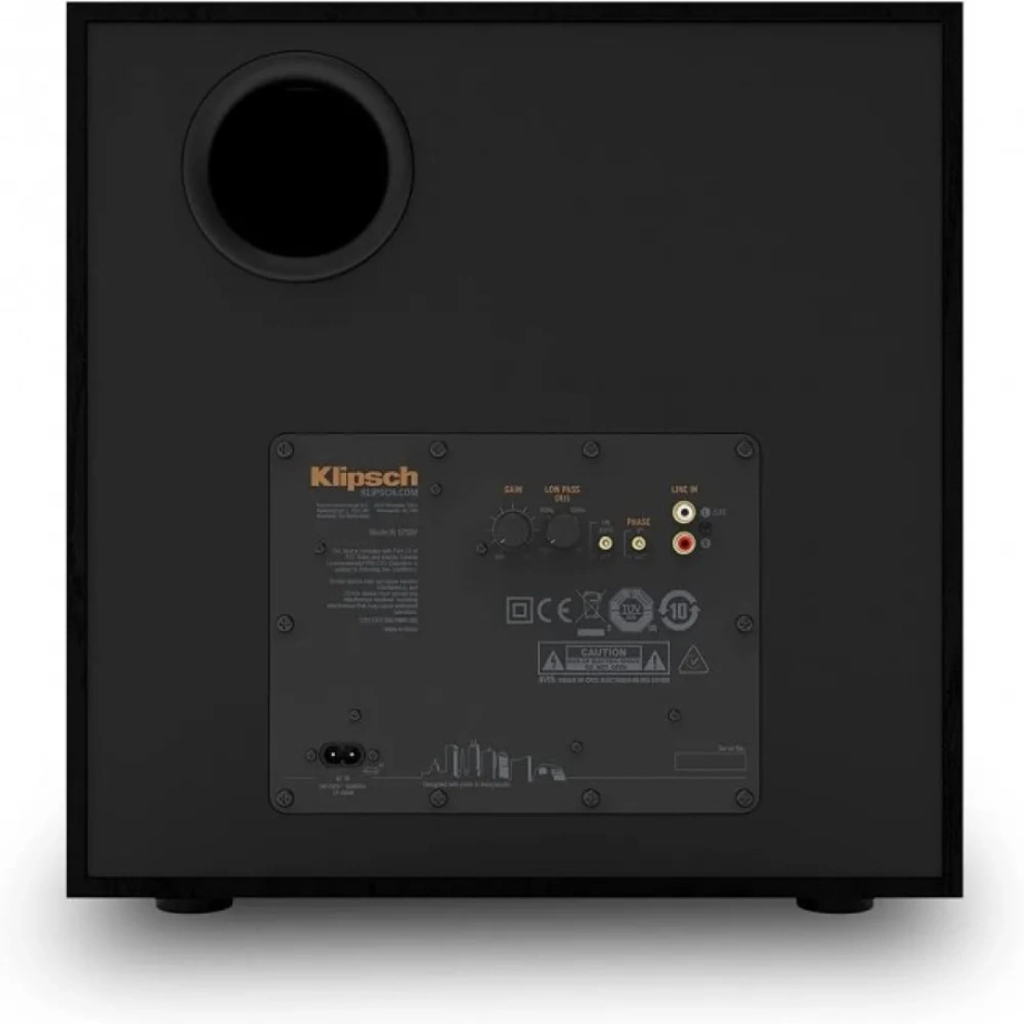 Фото №3 Сабвуфер Klipsch Reference R-121SW Black