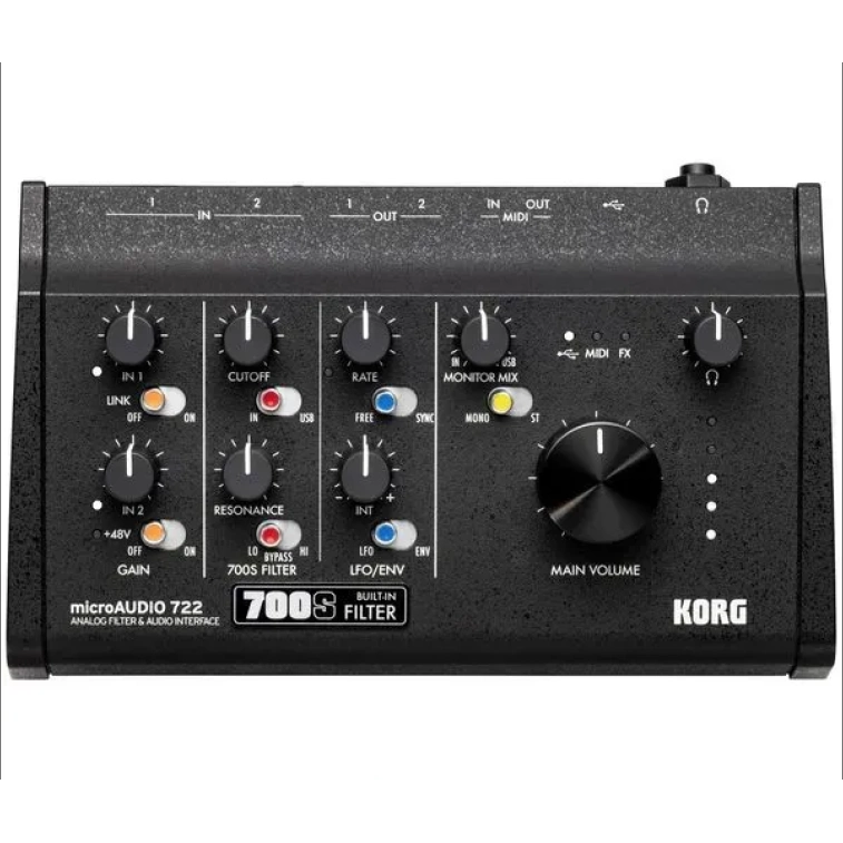 Фото №1 Звукова карта Korg microAUDIO 722 Фото №1 Звукова карта Korg microAUDIO 722