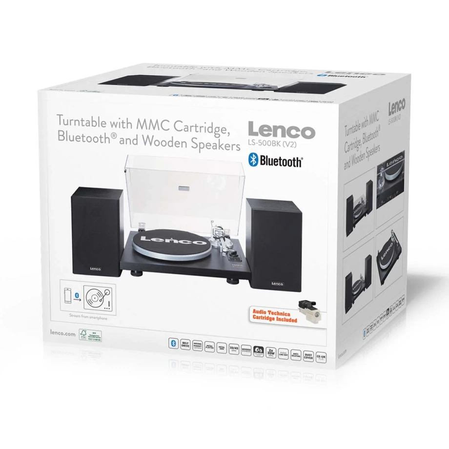 Фото №13 Проигрыватель винила Lenco LS-500BK