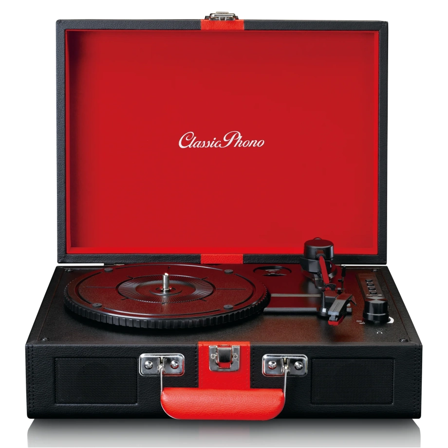 Фото №2 Проигрыватель винила LENCO CLASSIC PHONO TT-110BKRD