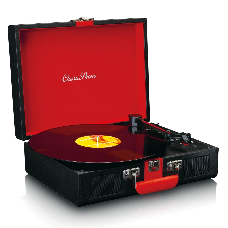 Фото №6 Проигрыватель винила LENCO CLASSIC PHONO TT-110BKRD