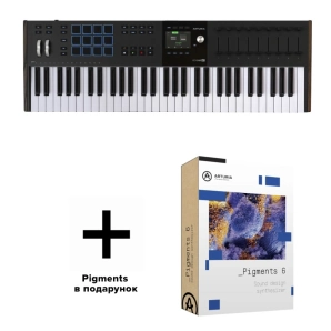 Фото Arturia KeyLab 61 mk3 Black + Arturia Pigments 6