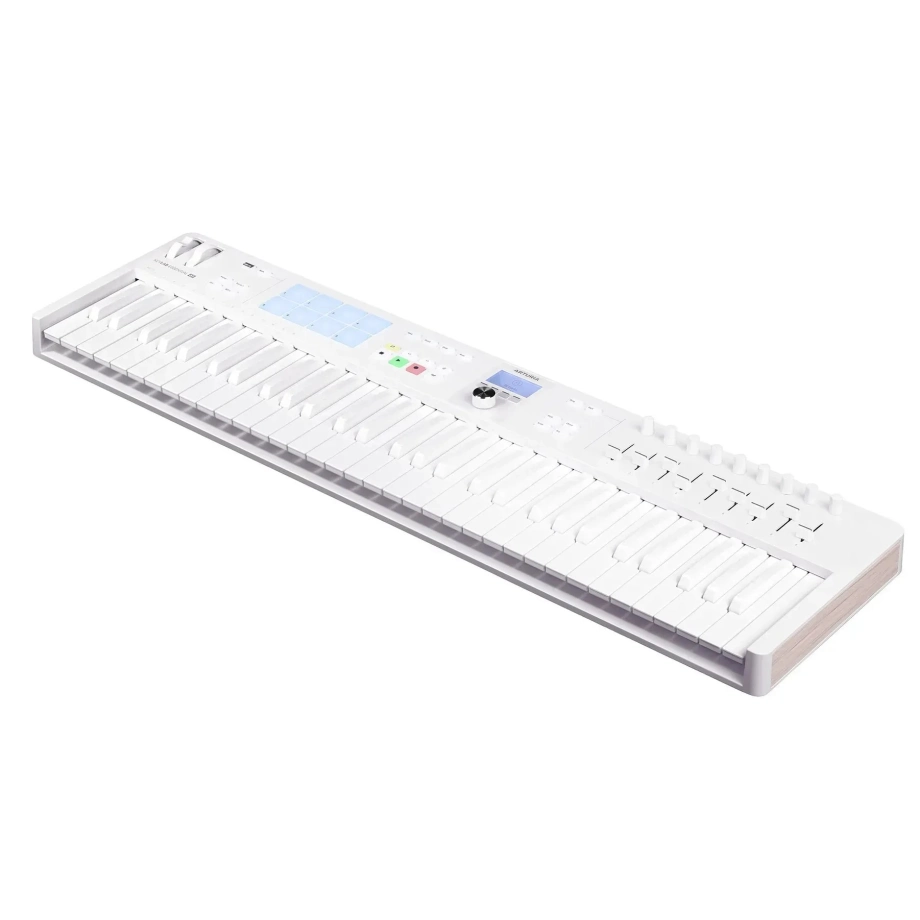 Midi-клавіатура Arturia KeyLab Essential 61 mk3 Alpine White