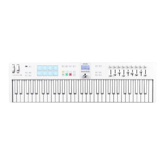 Фото Arturia KeyLab Essential 61 mk3 Alpine White Special Edition Фото Arturia KeyLab Essential 61 mk3 Alpine White Special Edition