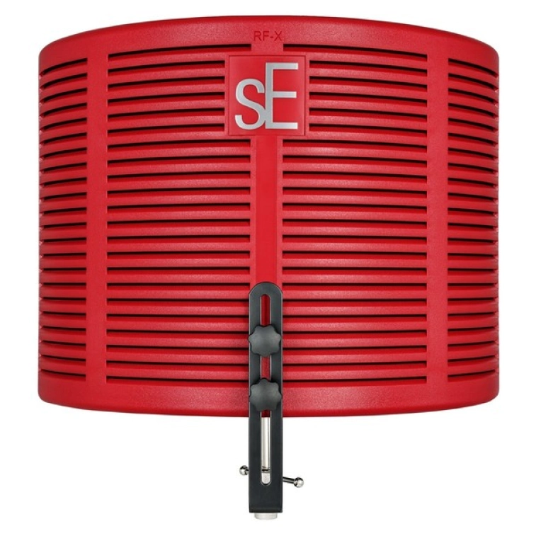 Фото №1 Микрофонный экран sE Electronics RF-X Red/Black Фото №1 Микрофонный экран sE Electronics RF-X Red/Black