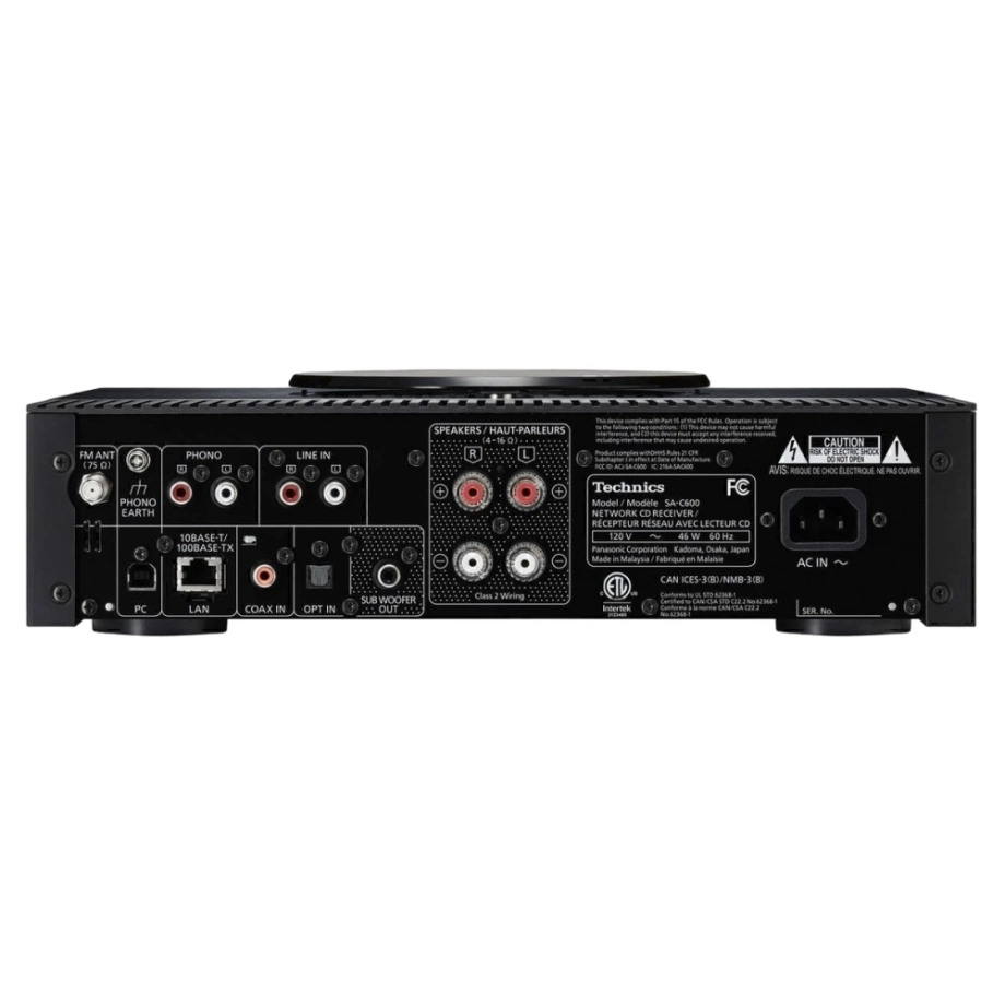 Фото №5 Ресивер Technics SA-C600EE-S Silver