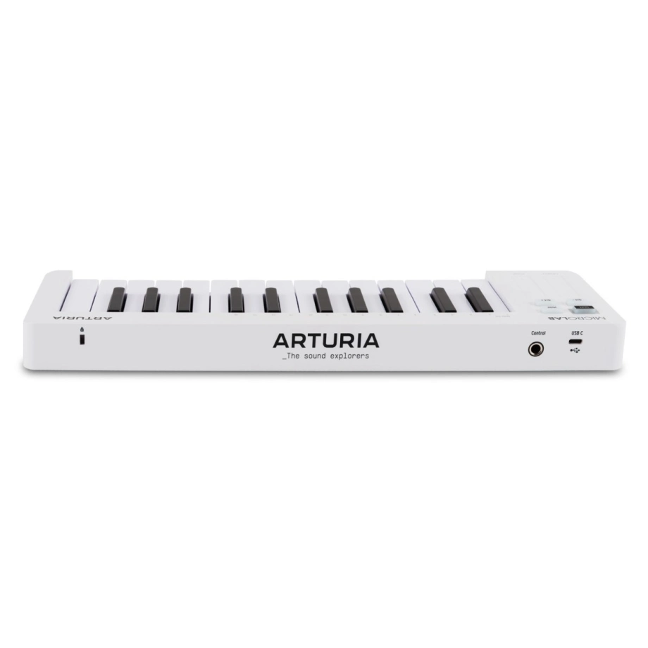 Фото №4 Midi-клавиатура Arturia MicroLab Mk3 White + Analog Lab V