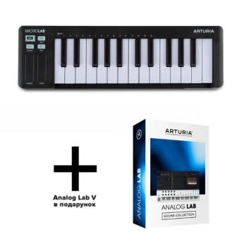 Фото Arturia MicroLab Mk3 + Analog Lab V