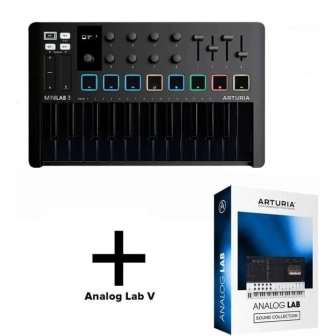 Arturia MiniLab 3 Deep Black