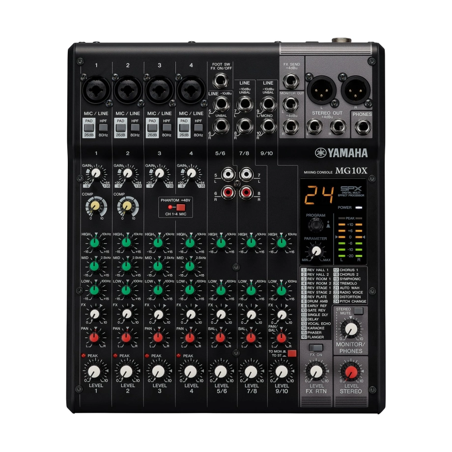 Купить микшерный пульт Yamaha MG10X в интернет-магазине PRODJ по
