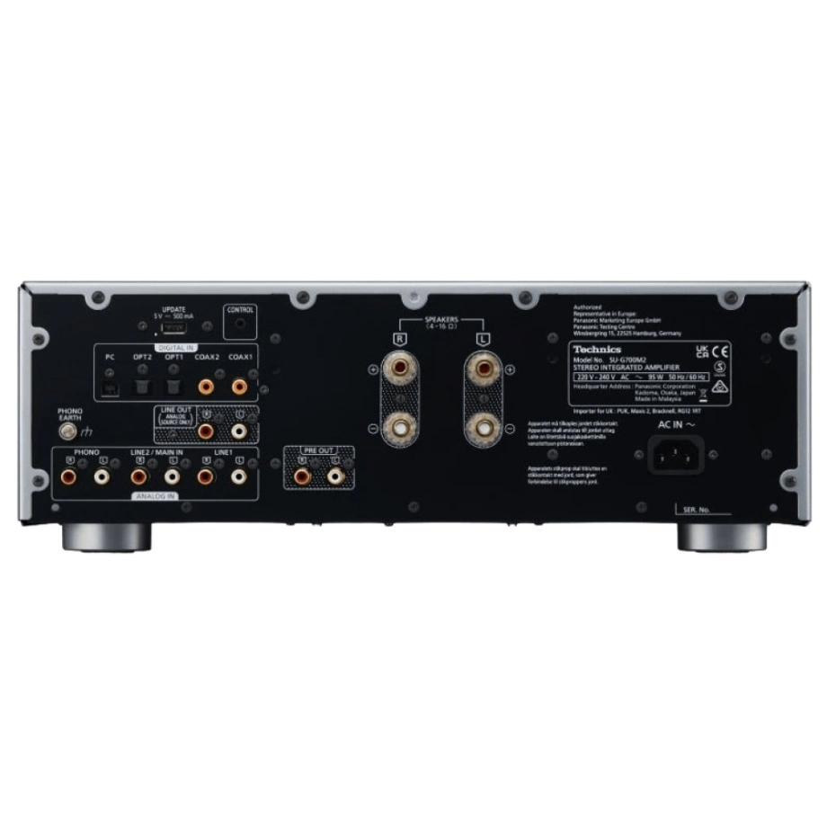 Фото №4 Підсилювач потужності Technics SU-G700M2EES Silver