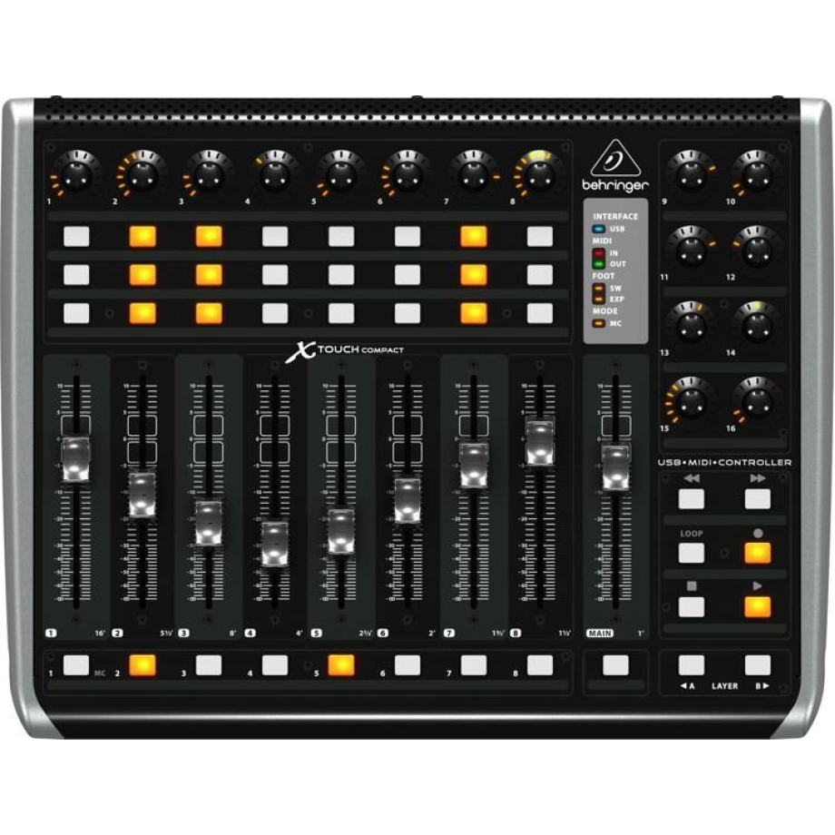 DAW-контроллер Behringer X-TOUCH COMPACT | Купить в PRODJ.ua