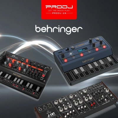 Обирайте синтезатор Behringer!