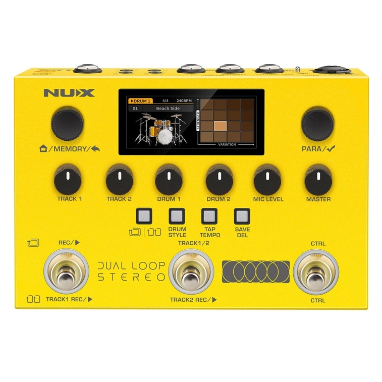 Фото №1 Педаль ефектів NUX DUAL LOOP STEREO Фото №1 Педаль ефектів NUX DUAL LOOP STEREO