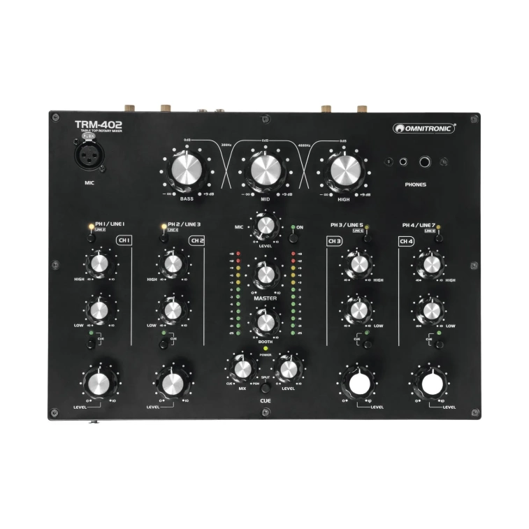 Фото №1 DJ-мікшер OMNITRONIC TRM-402