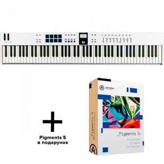 Arturia KeyLab Essential 88 mk3 White + Arturia Pigments