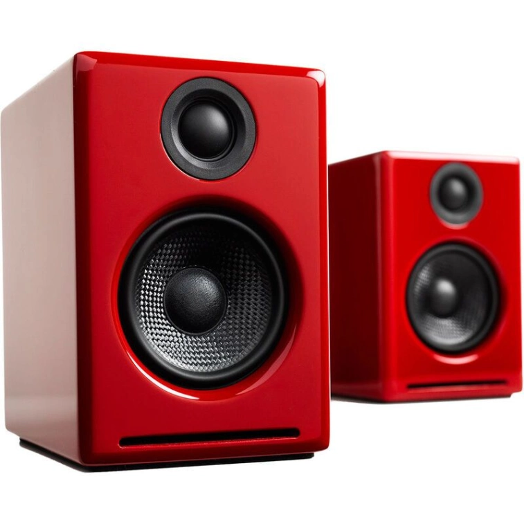 Фото №1 Акустическая система Audioengine A2+BT Red Фото №1 Акустическая система Audioengine A2+BT Red