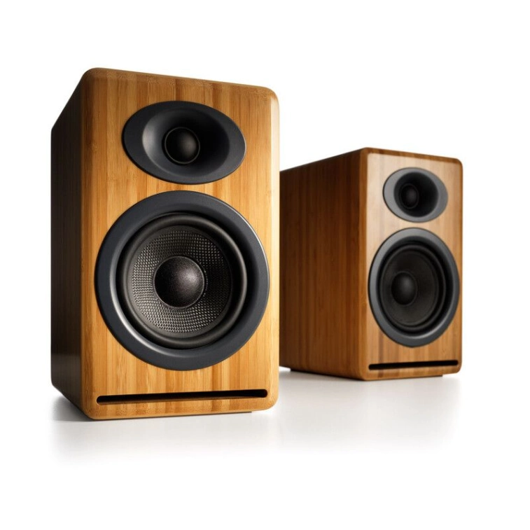 Фото №1 Акустична система Audioengine P4 Natural Bamboo Фото №1 Акустична система Audioengine P4 Natural Bamboo