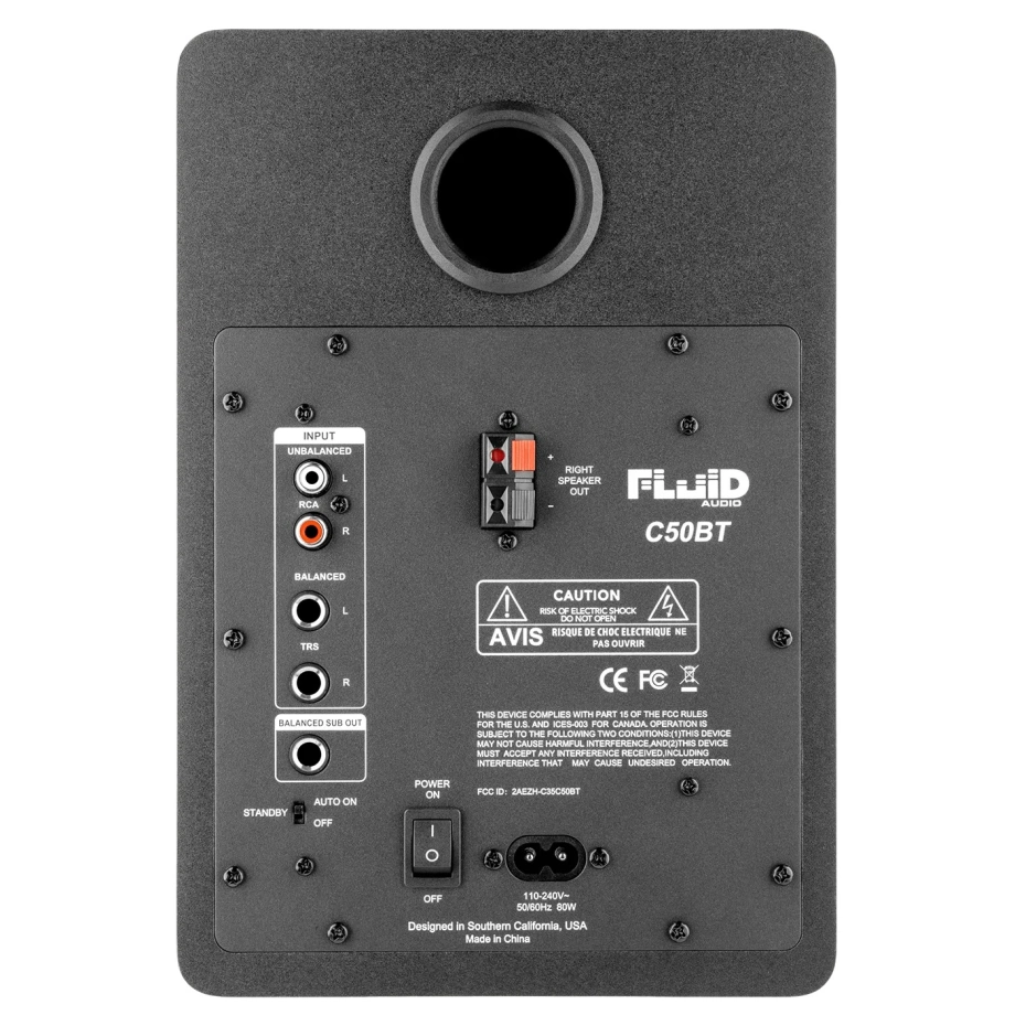 Фото №4 Студийный монитор Fluid Audio C50BT