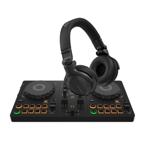 AlphaTheta DDJ-FLX2 + Pioneer HDJ-CUE1