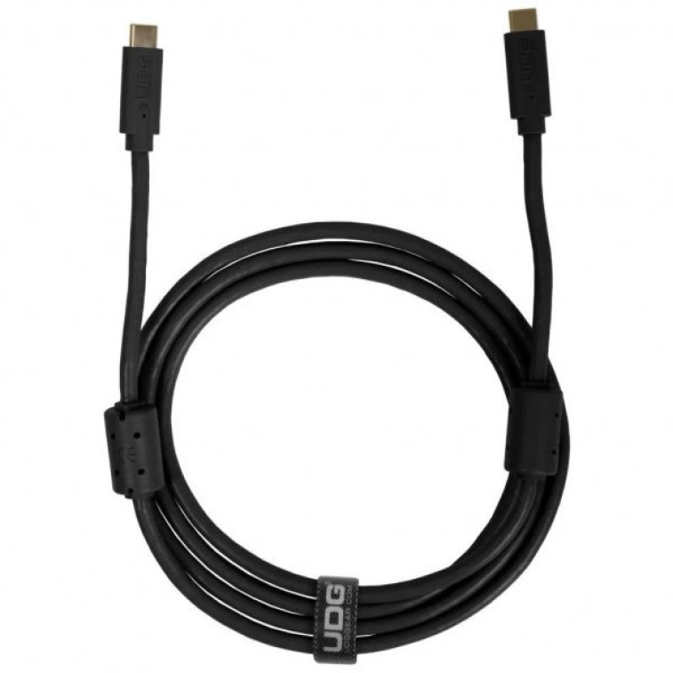 Фото №1 Комутація UDG Ultimate Cable USB 3.2 C-C Black Straight 1,5m