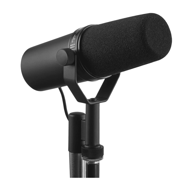 Shure SM7B — купить студийный микрофон для вокала и подкастов