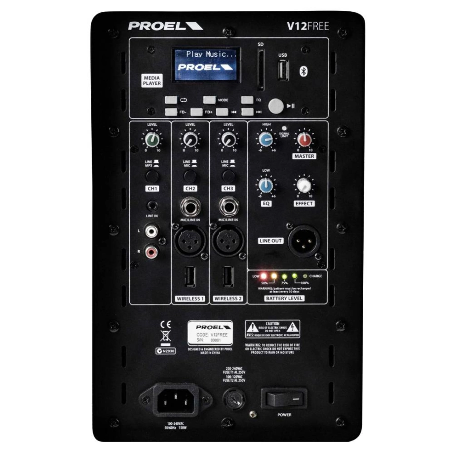 Фото №3 Акустическая система PROEL V12FREE