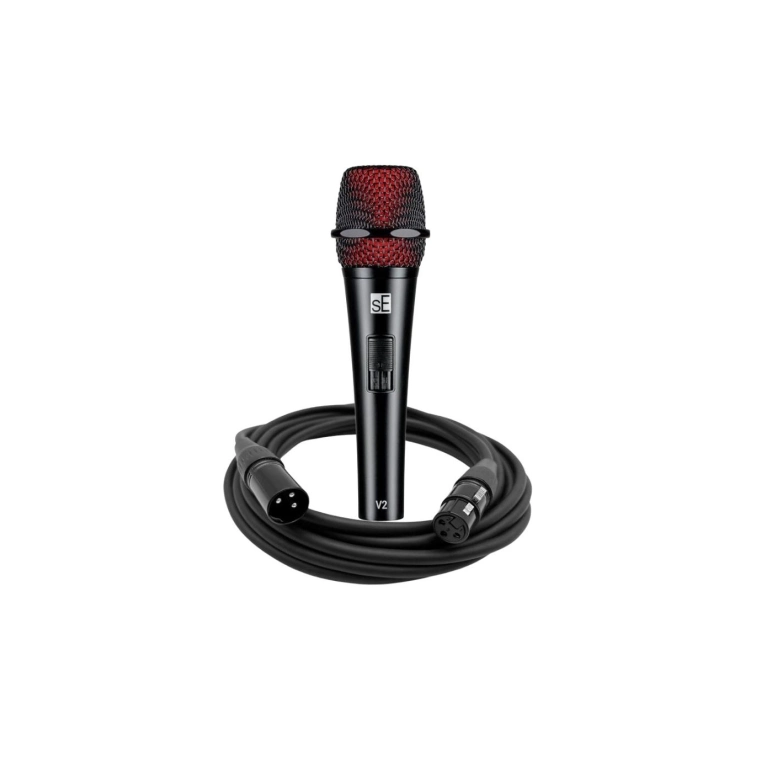 Фото №1 Вокальний мікрофон sE Electronics V2 SWITCH XLR Фото №1 Вокальний мікрофон sE Electronics V2 SWITCH XLR
