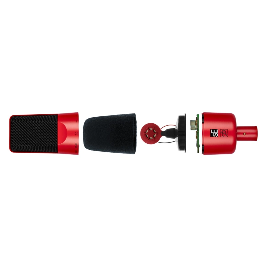 Фото №4 Студійний мікрофон sE Electronics X1 A 2C Red 25th Anniversary Edition