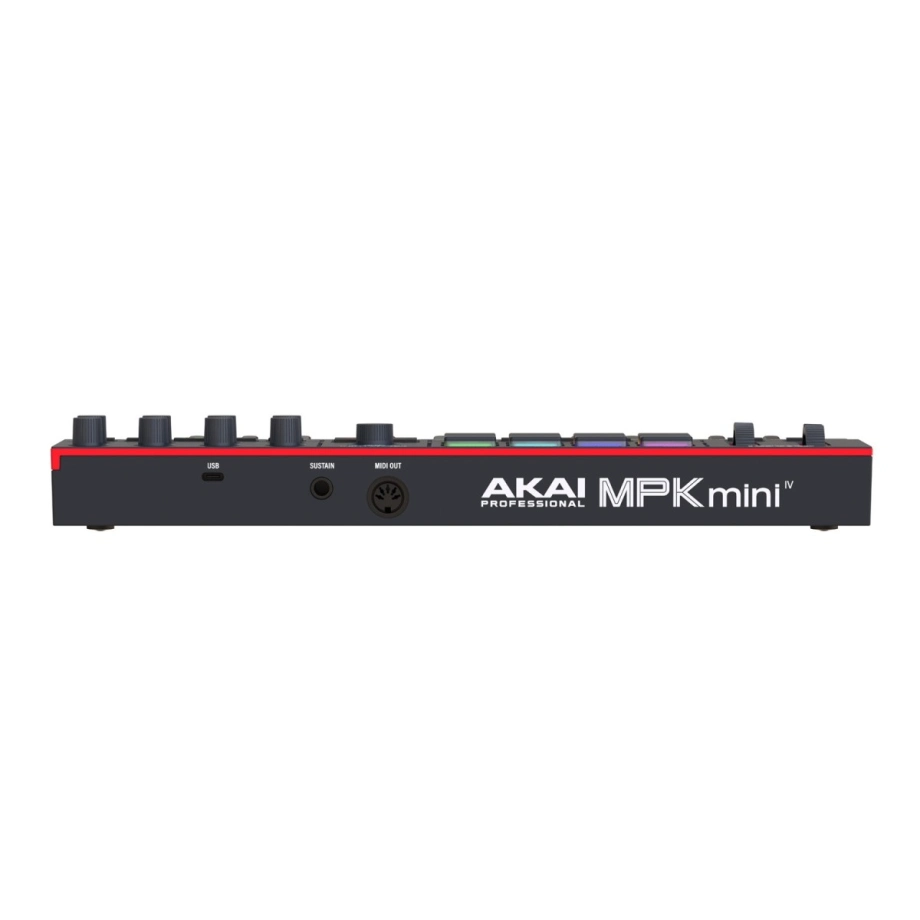 Фото №3 Midi-клавиатура Akai MPK Mini IV Black