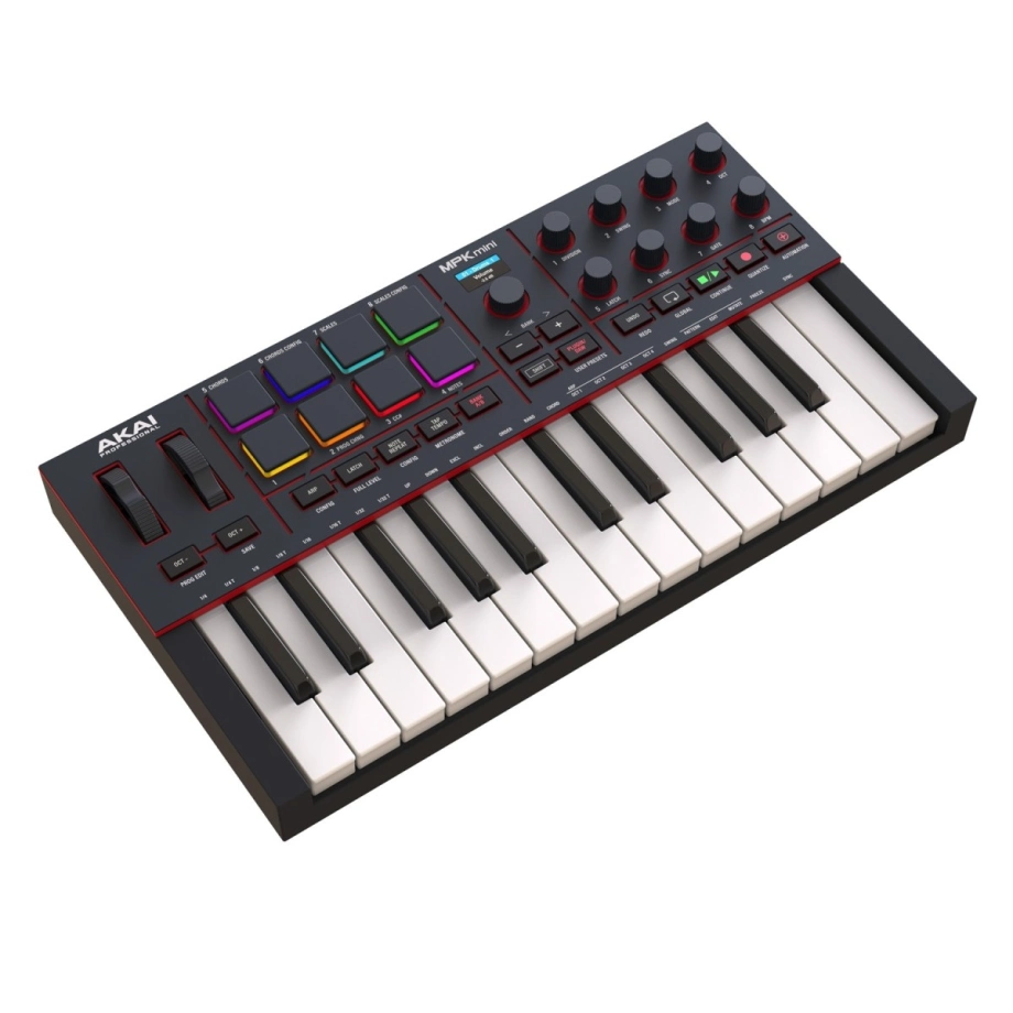 Фото №2 Midi-клавиатура Akai MPK Mini IV Black
