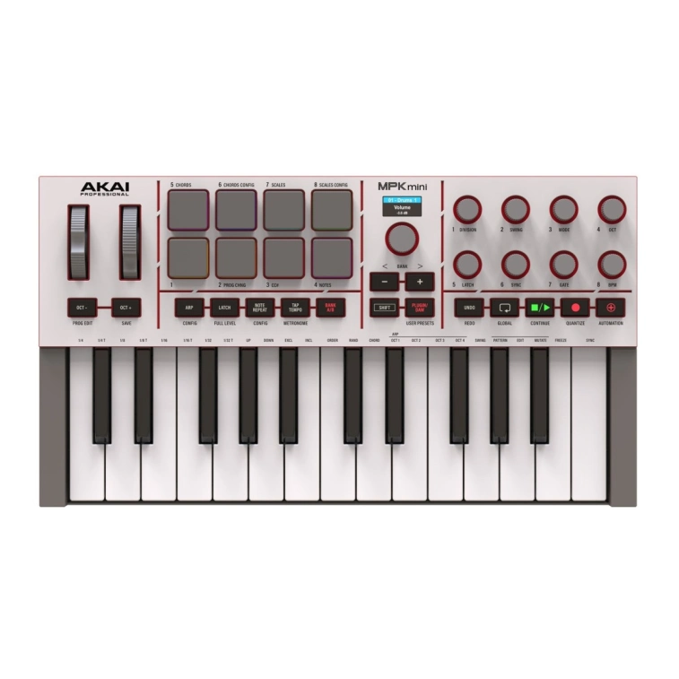 Фото №1 Midi-клавиатура Akai MPK Mini IV Gray
