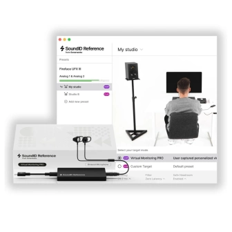 Фото SoundID Upgrade from SoundID Reference to Virtual Monitoring PRO with Binaural Measurement Microphone