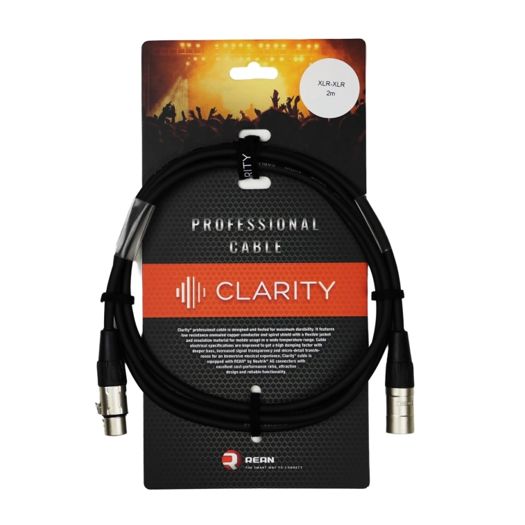 Фото №1 Комутація Clarity XLR-XLR PRO/2m