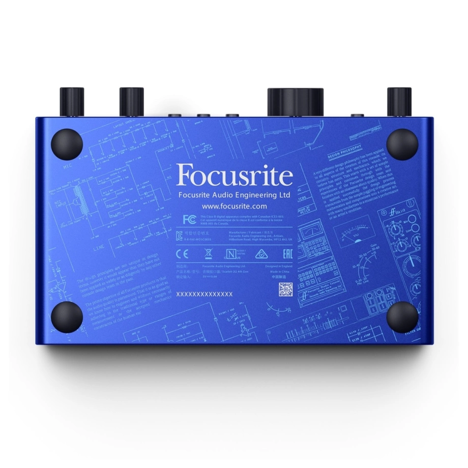 Focusrite Scarlett 2i2 Anniversary Edition. Звукову карту