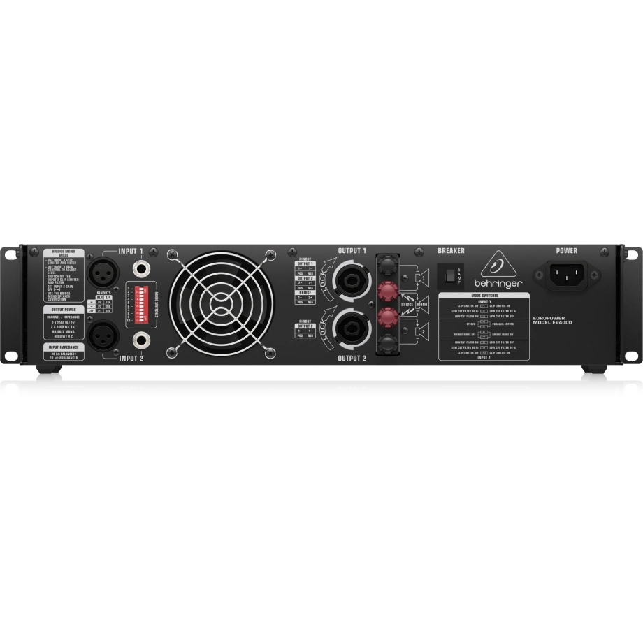 Фото №5 Усилитель мощности Behringer EP4000