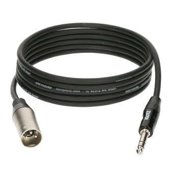 Фото KLOTZ GREYHOUND ANALOG AUDIO CABLE BALANCED WITH MALE XLR TO BALANCED JACK 1.5 M