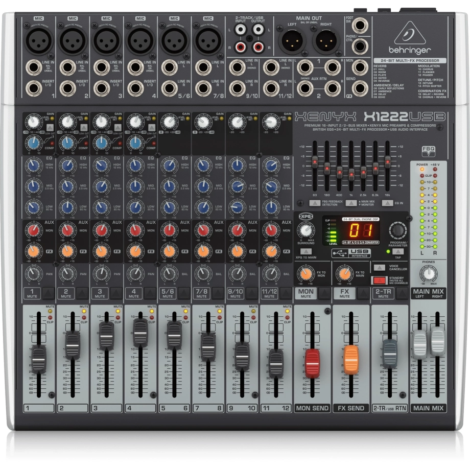 Behringer ミキサー BEHRINGER 802S XENYX 8chアナログミキサー | Hibino.com ヒビノ公式