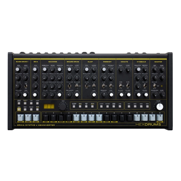 Фото №1 Секвенсор Erica Synths HEXDRUMS Фото №1 Секвенсор Erica Synths HEXDRUMS