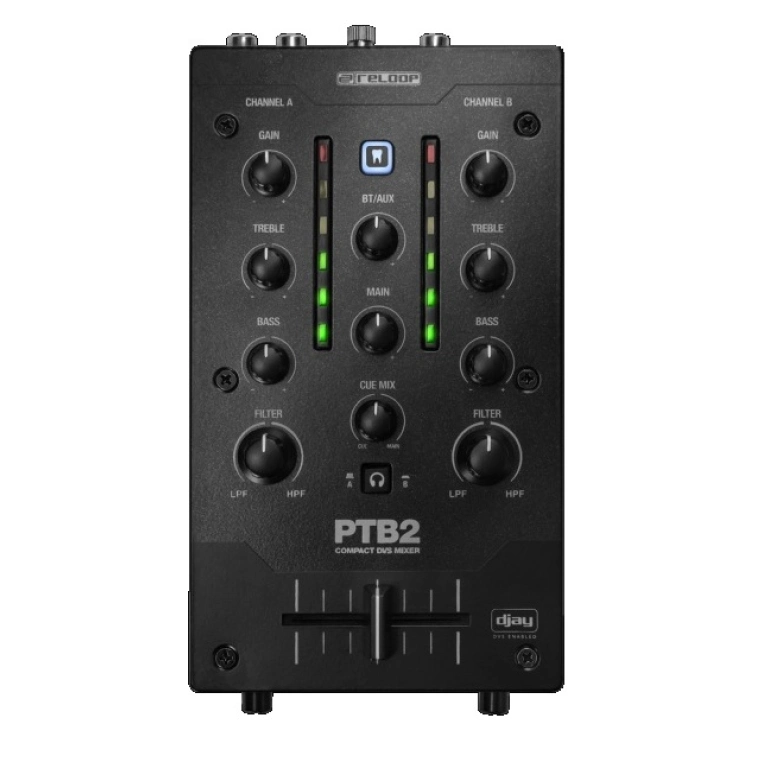 Фото №1 DJ-мікшер Reloop PTB-2 Фото №1 DJ-мікшер Reloop PTB-2