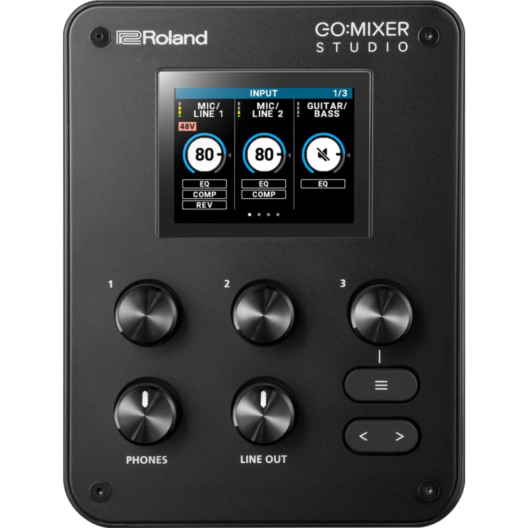 Фото №1 Мікшерний пульт Roland GO:MIXER STUDIO Фото №1 Мікшерний пульт Roland GO:MIXER STUDIO
