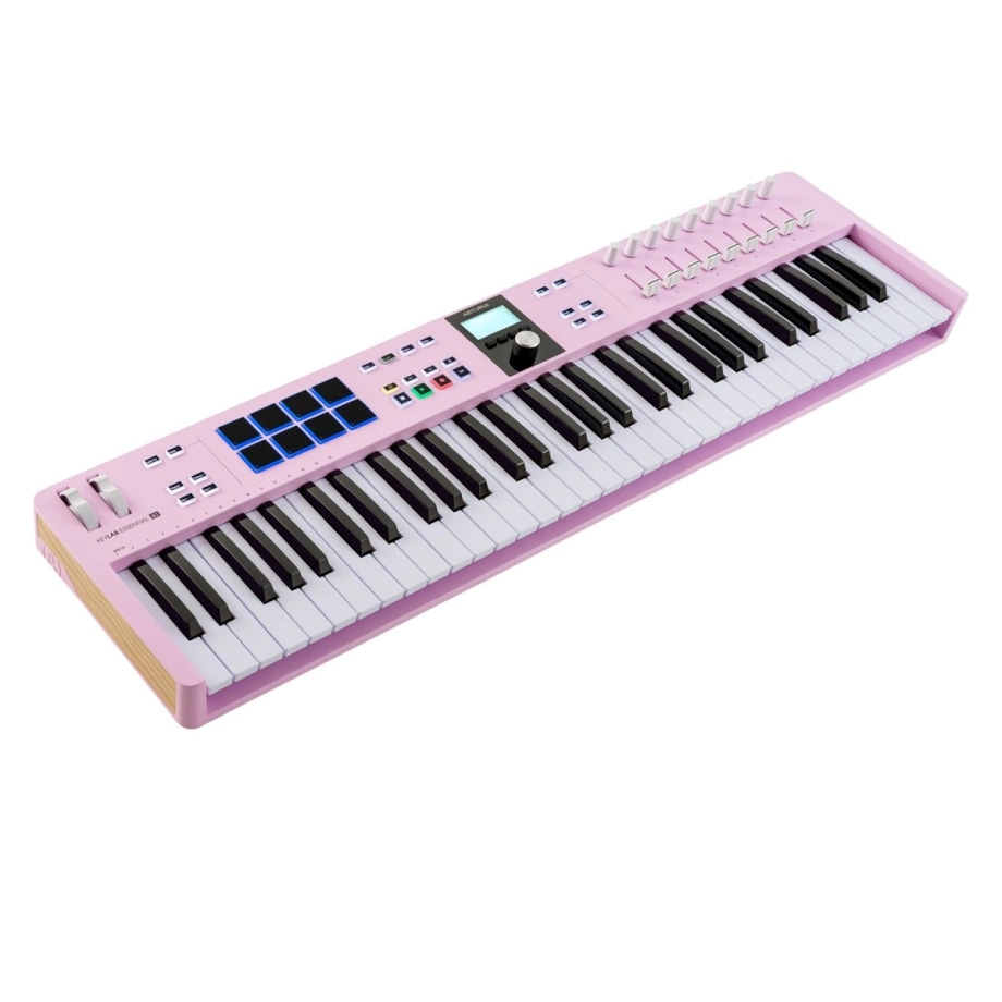 Фото №5 Midi-клавиатура Arturia KeyLab Essential 61 mk3 Rose Quartz