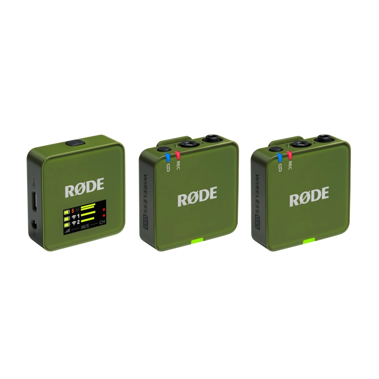 Фото №1 Беспроводной микрофон Rode Wireless Go Gen 3 Moss Фото №1 Беспроводной микрофон Rode Wireless Go Gen 3 Moss
