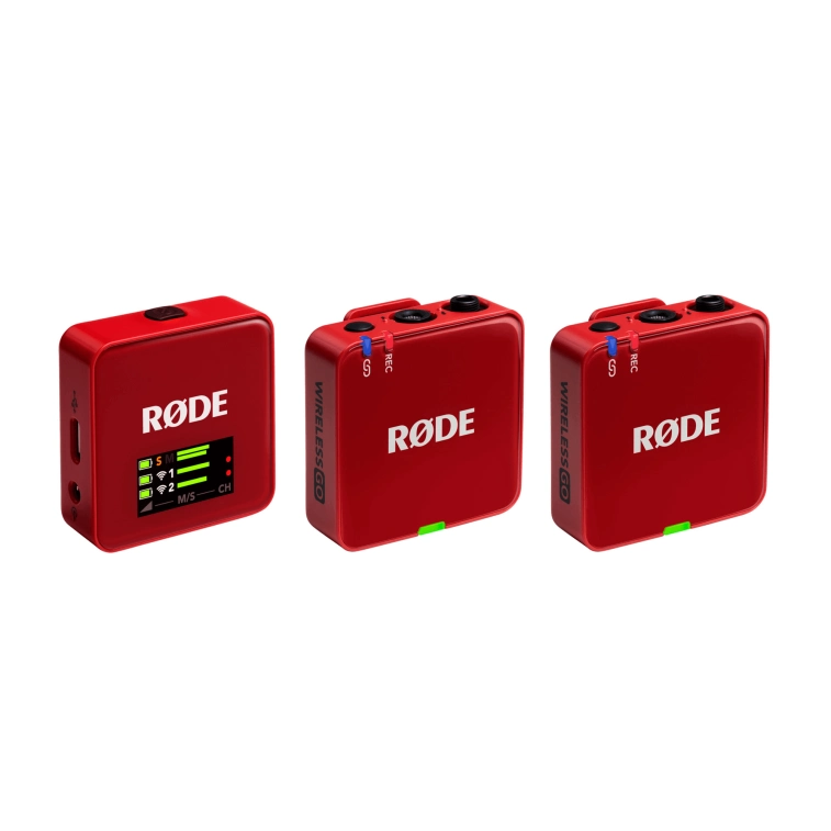 Фото №1 Беспроводной микрофон Rode Wireless Go Gen 3 Red Фото №1 Беспроводной микрофон Rode Wireless Go Gen 3 Red