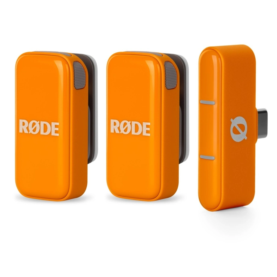 Фото №2 Інструментальний мікрофон Rode Wireless Micro USB-C Orange