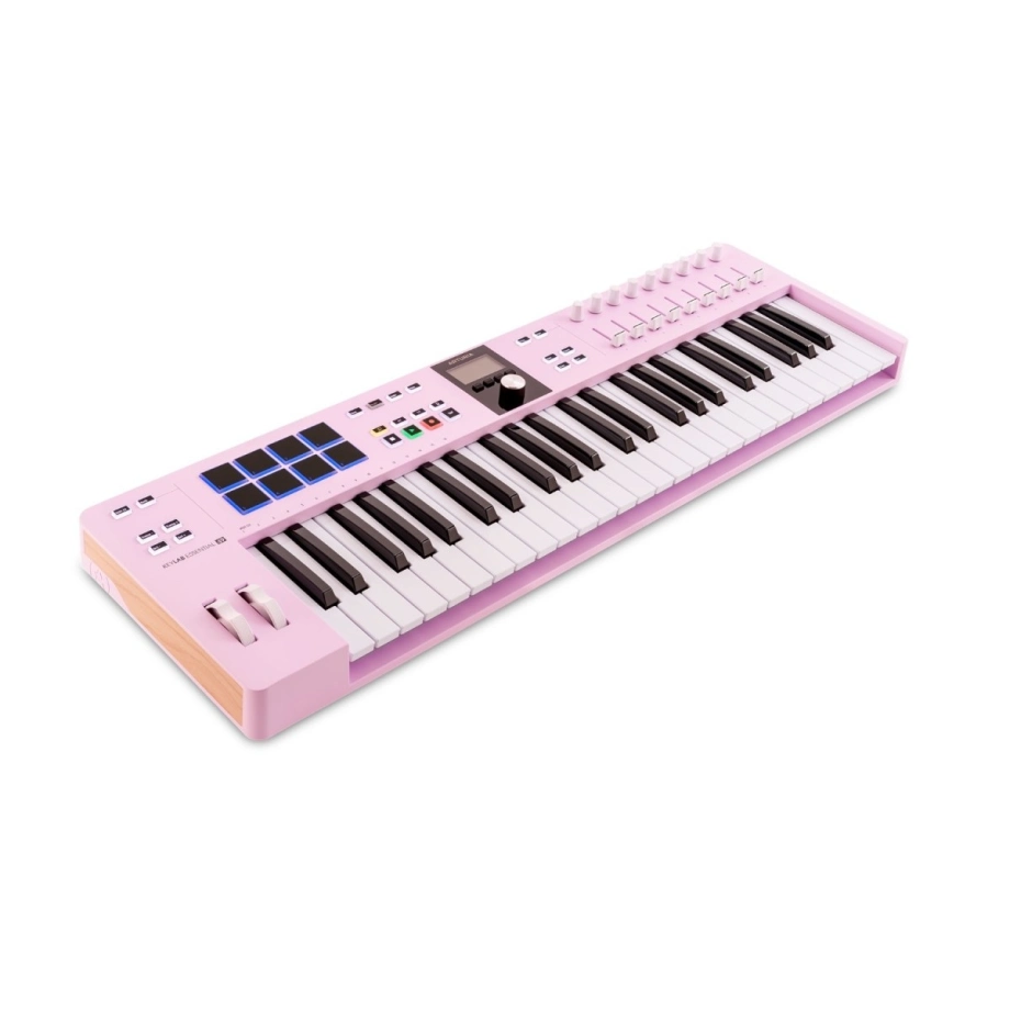 Фото №4 Midi-клавиатура Arturia KeyLab Essential 49 mk3 Rose Quartz