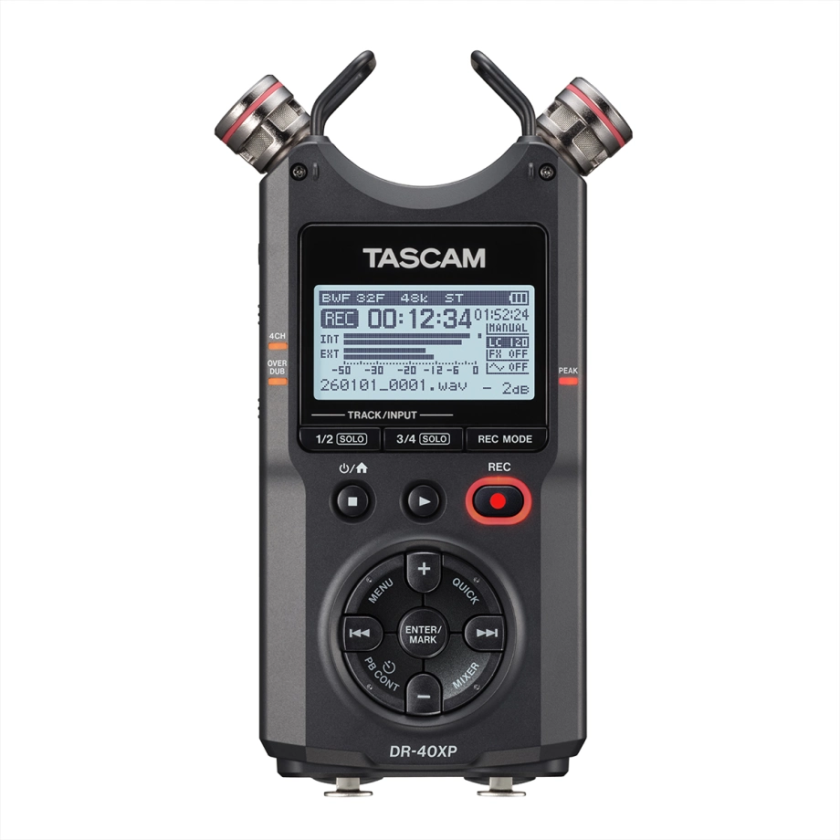 Фото №2 Рекордер, аудиоконвертор Tascam DR-40XP